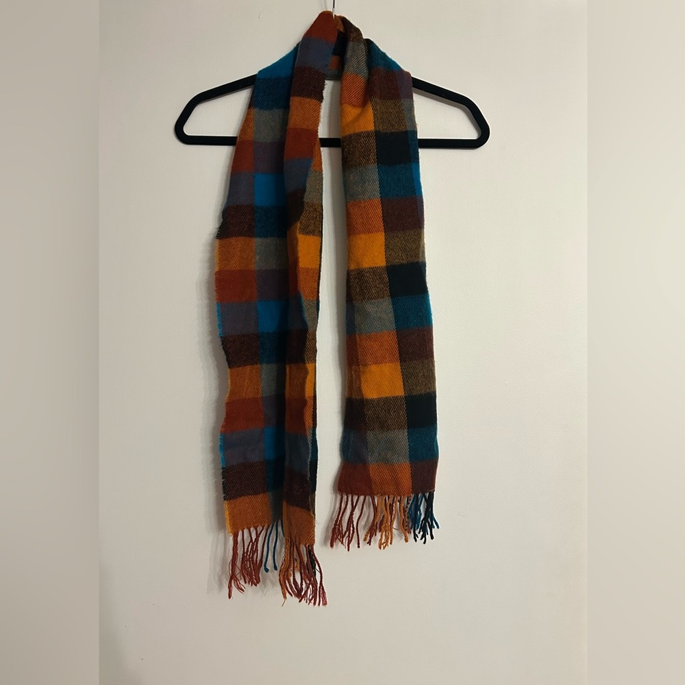 🌹5 for $50🌹Plaid Multi-Color Men’s Scarf - Casual Winter Accessory